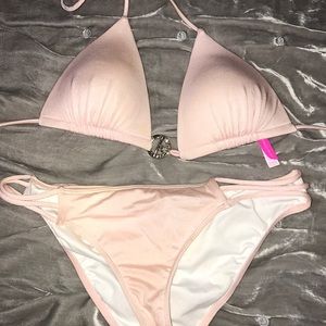 PINK VICTORIA’s SECREt BIKINI SET